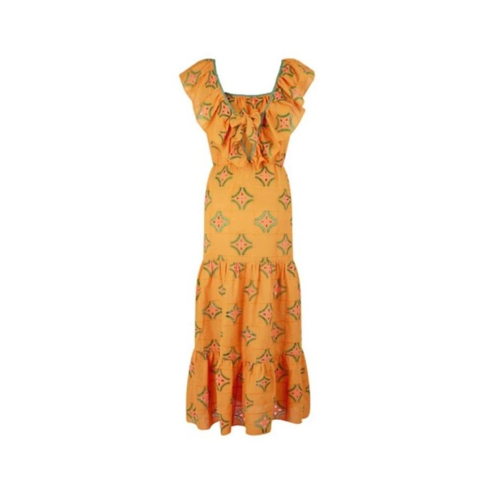 naf naf green dress The Two-Tone Undressed Gown main image 0