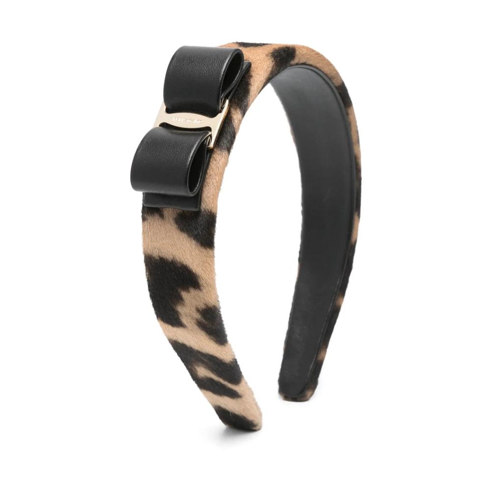 Ferragamo Hair Accessories in Black | Lyst