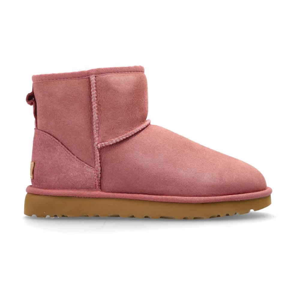 Ugg Classic Mini Ii Botas Australianas Rosas Mujer Botas UGG De