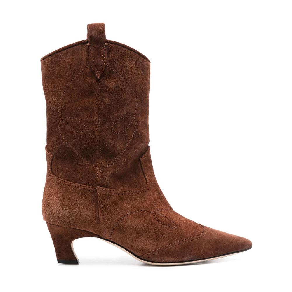 ブーツその他 Ermanno Scervino Western-Inspired Ankle Boots With Pointed Ermanno Scervino Western-Inspired Ankle Boots With Pointed