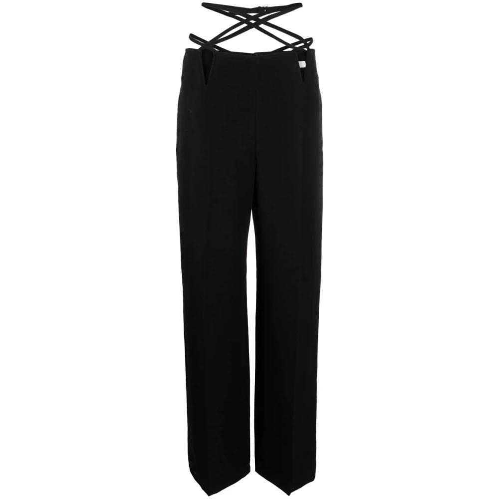 【関税込み】Dion Lee ブラック Reflective ラウンジパンツ C2132-1000-