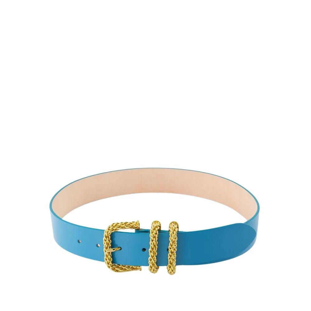 ベルト Belt - By Far - Leather - Blue BY FAR Belts for Women | Online Sale up to 70% off | Lyst