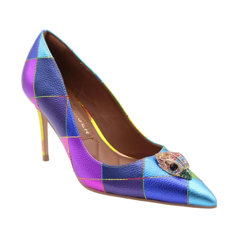 Escarpins Kurt Geiger Marron Taille UK 3 - Talons Hauts à Bout Ouvert