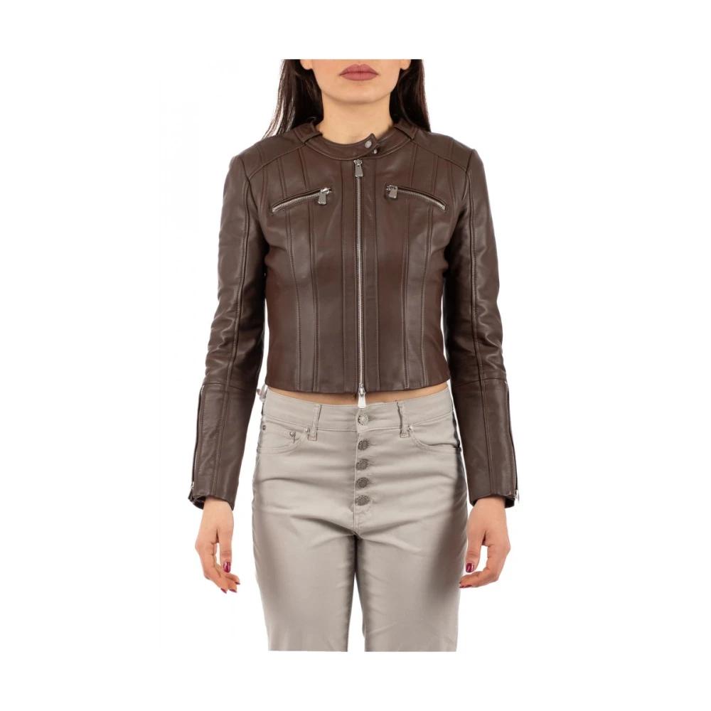Pinko Leather jackets for Women | Online Sale up to 61% off