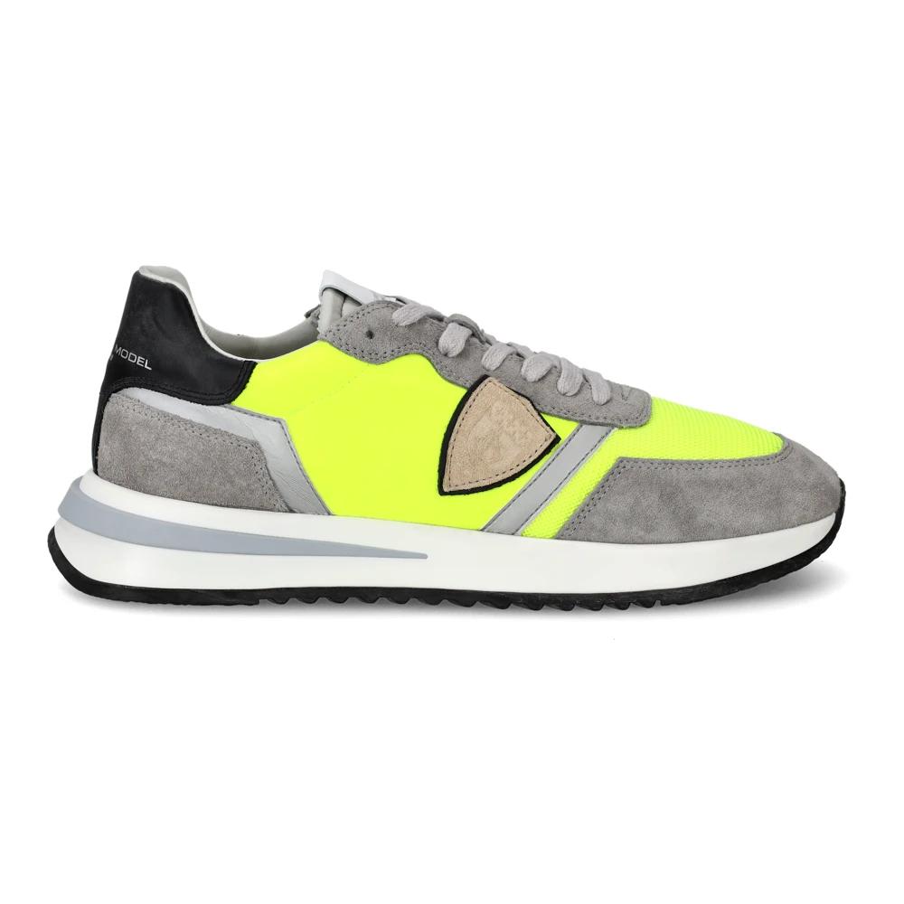 【関税&送料込】Philippe Model Sneakers Green Prsx Sneakers: Man's Green Shoes | Philippe Model Paris