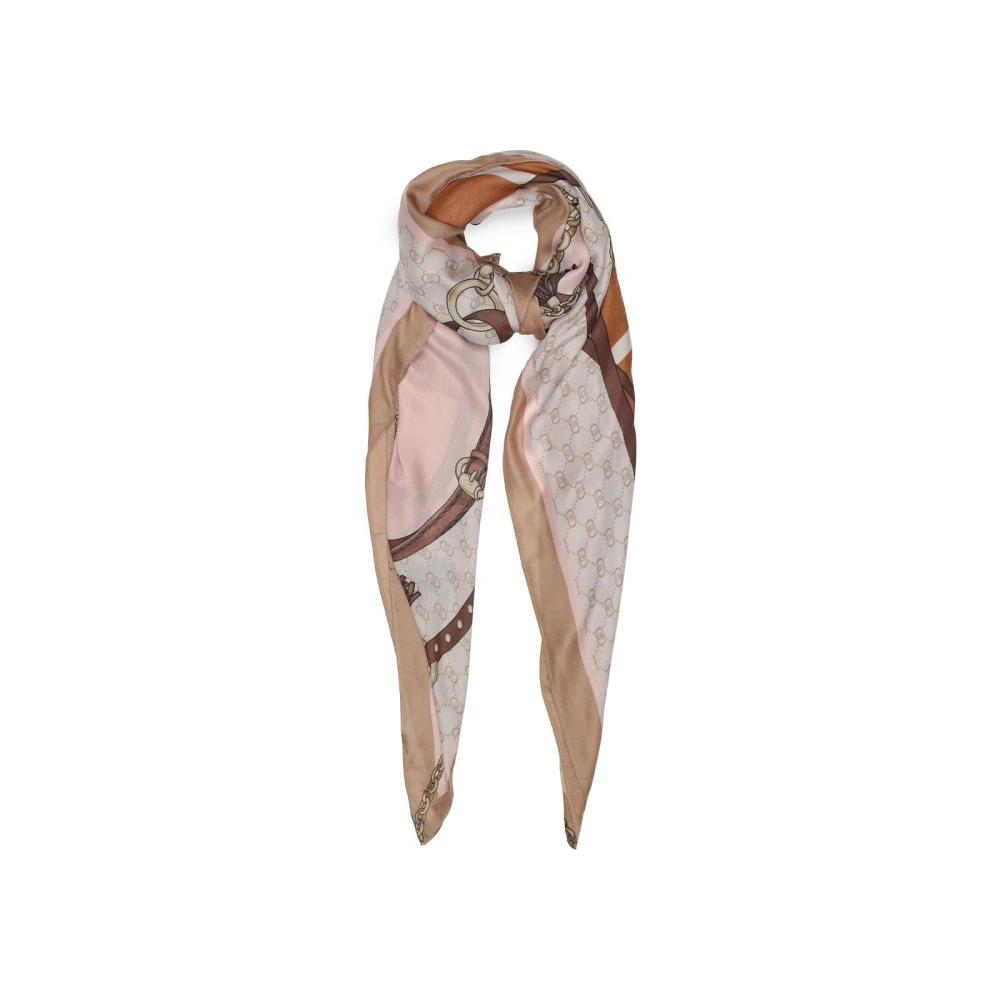 スカーフ LIU JO Woman Scarf Multicolor 2A5047T0300 00120 Foulard with logo