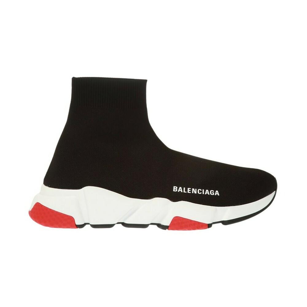 Balenciaga Sneakers With Sock in het Zwart - Lyst