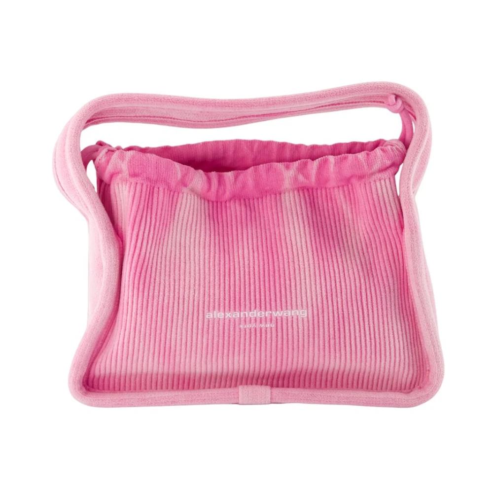 ALEXANDER WANG★Large テリークロスパンチトートバッグ ピンク Alexander Wang - Large Terrycloth Punch Tote Bag | HBX