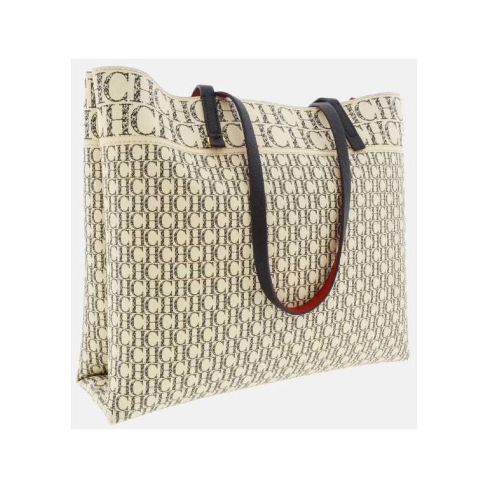 Carolina Herrera Tote Bags in White Lyst UK