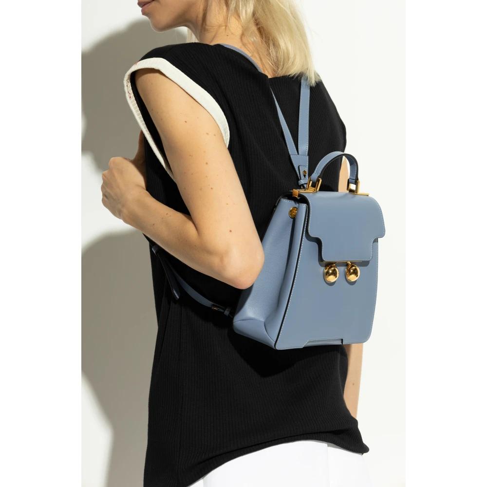 Leather Backpack Bag Marni Rucksack Marni Backpacks For Women