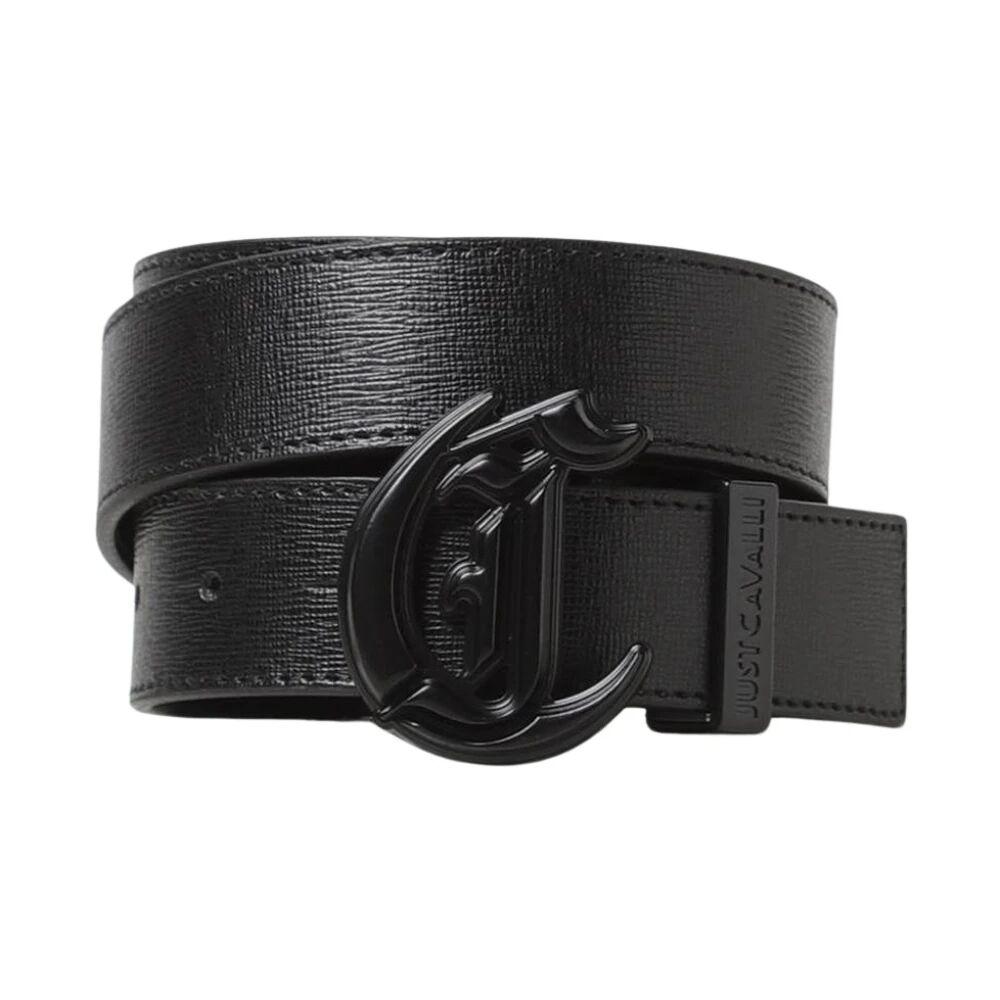 Just Cavalli Snake Buckle Belt in Metallic for Men | Lyst