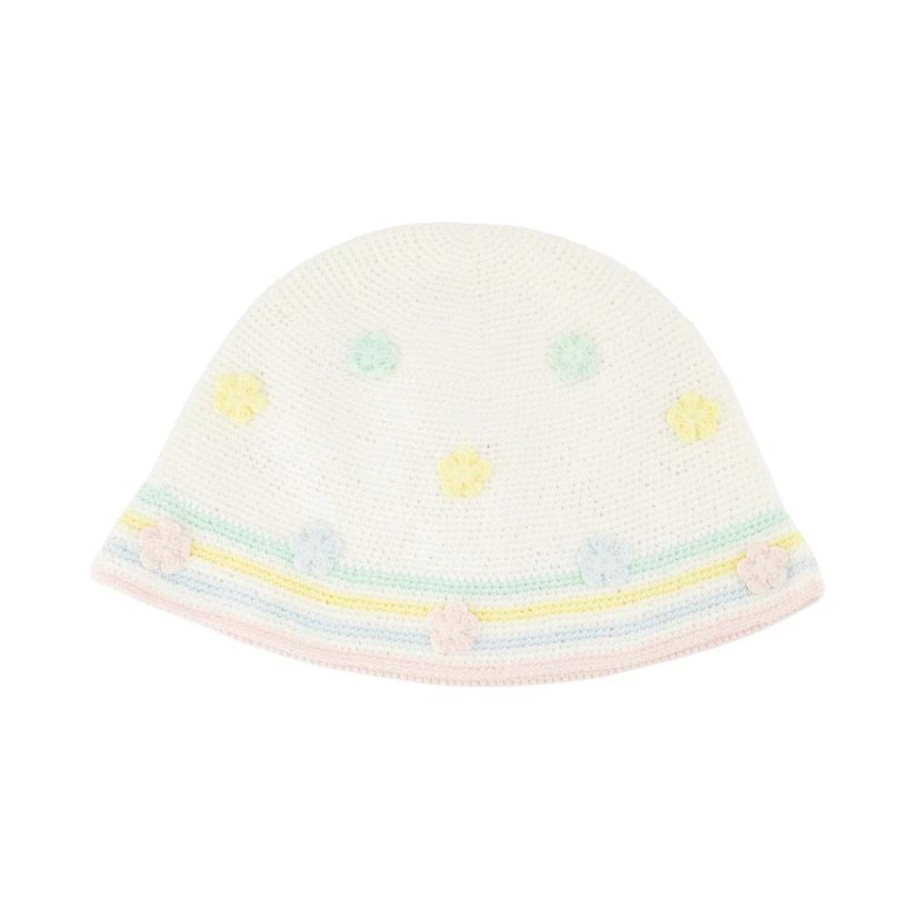CASABLANCA Kawaii Crochet Bucket Hat in White | Lyst display picture 1