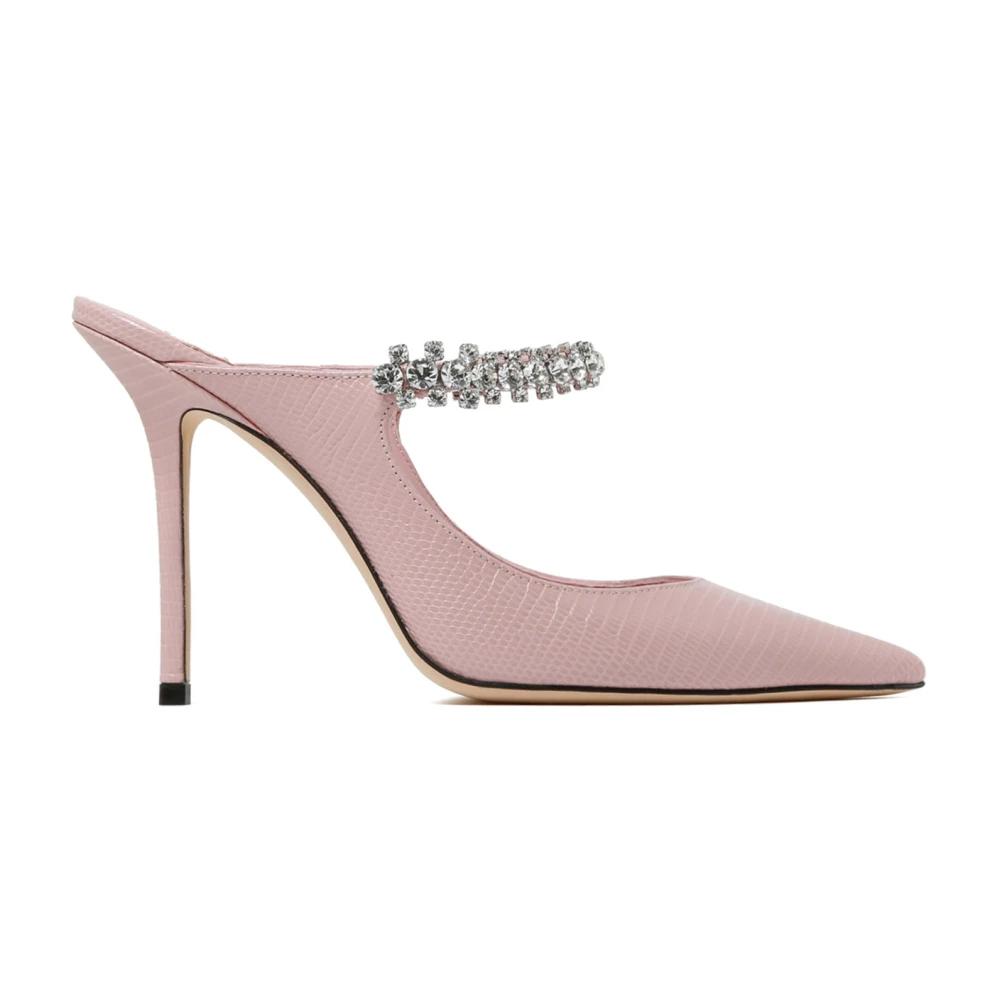Scarpe col tacco Rosa Jimmy Choo da donna Lyst