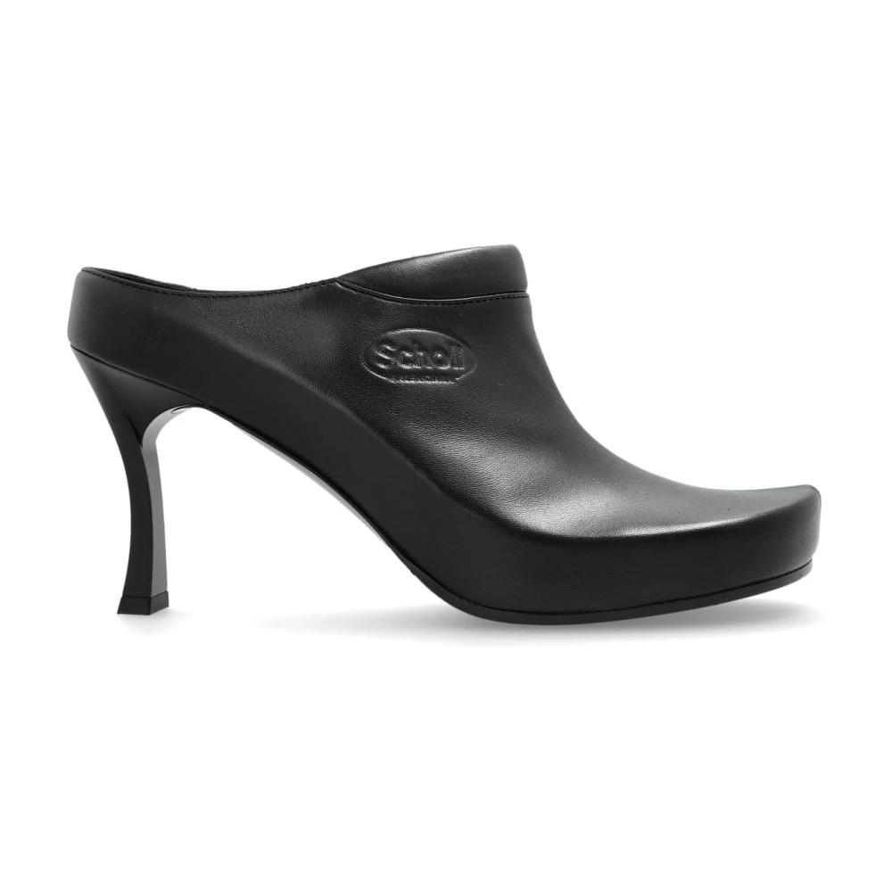 サンダル・ミュール BALENCIAGA Lady Mule M50  in Black Leather Groupie M50 Sandals - Balenciaga - Black/Gold - Leather