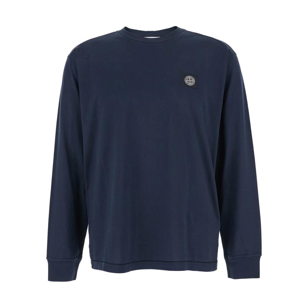 トップス STONE  Sweat Long Sleeve T-shirt S Men's Stone Island Long-sleeve t-shirts | Lyst