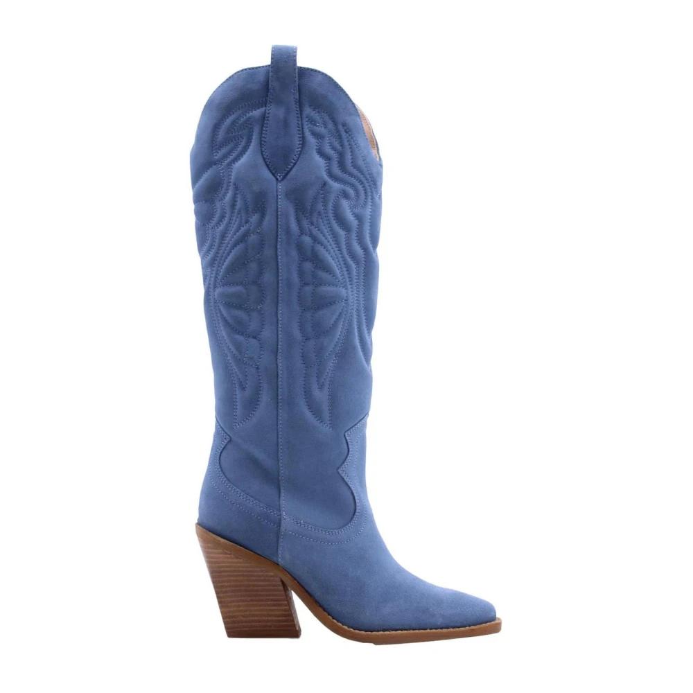 Cowboy boots de Bronx de color Azul | Lyst