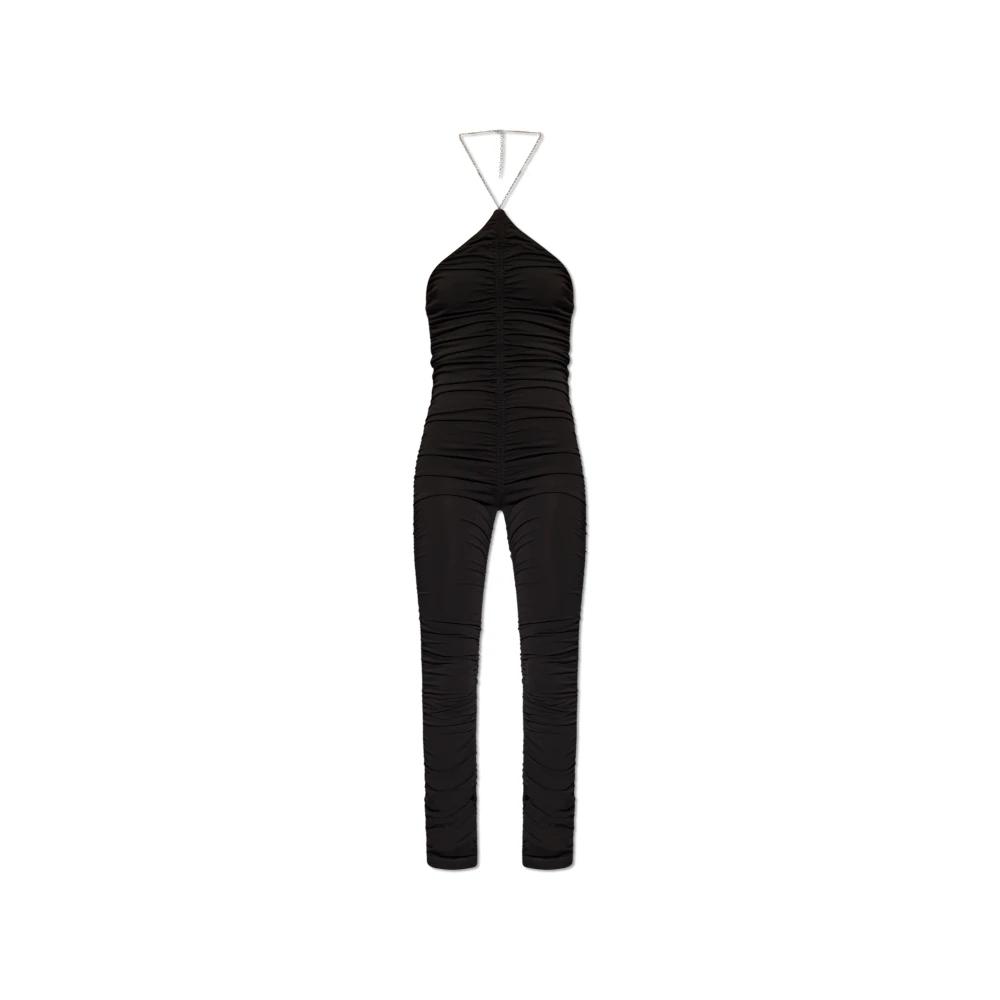オールインワン・サロペット THE ATTICO Woman Jumpsuits Black 247WCO14A014 100 The Attico Bustier Jersey Jumpsuit | Black | FARFETCH