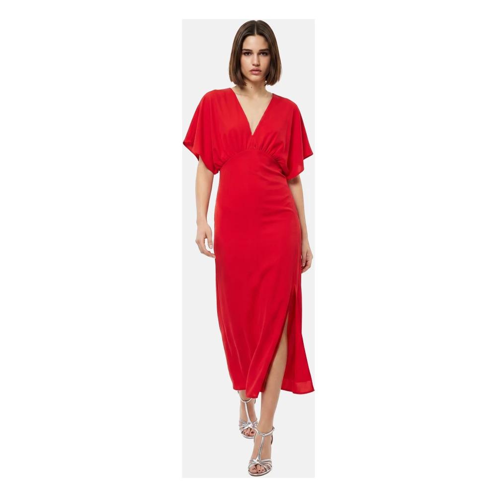 strapless open back dress Wrap Dress - Red City - Tights & Clothes In Sizes 32-66