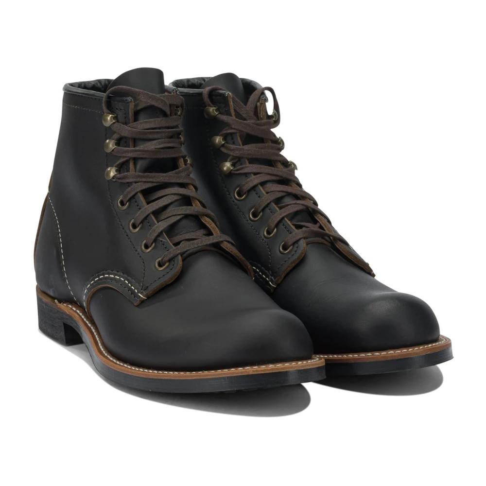 Red Wing Lace-Up Boots in Black for Men | Lyst