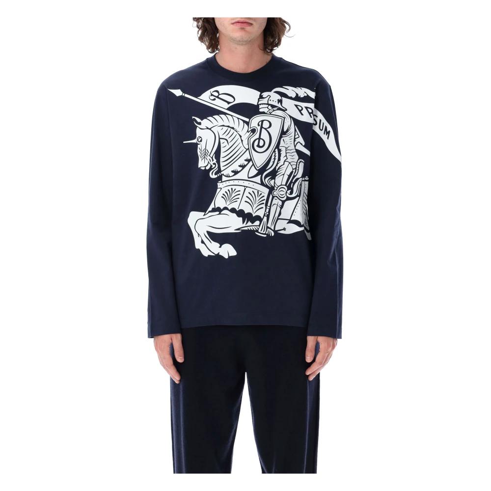 Burberry★素敵！Graphic Printed Long-Sleeve T-Shirt Burberry Graphic-print Long-sleeve T-shirt | ShopSimon