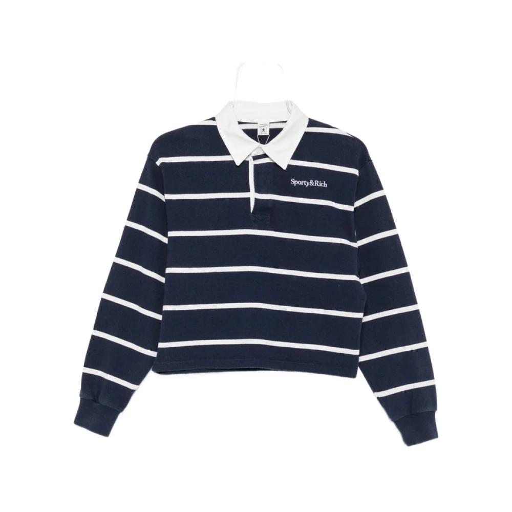 Sporty & Rich Polo Shirts in Blue | Lyst