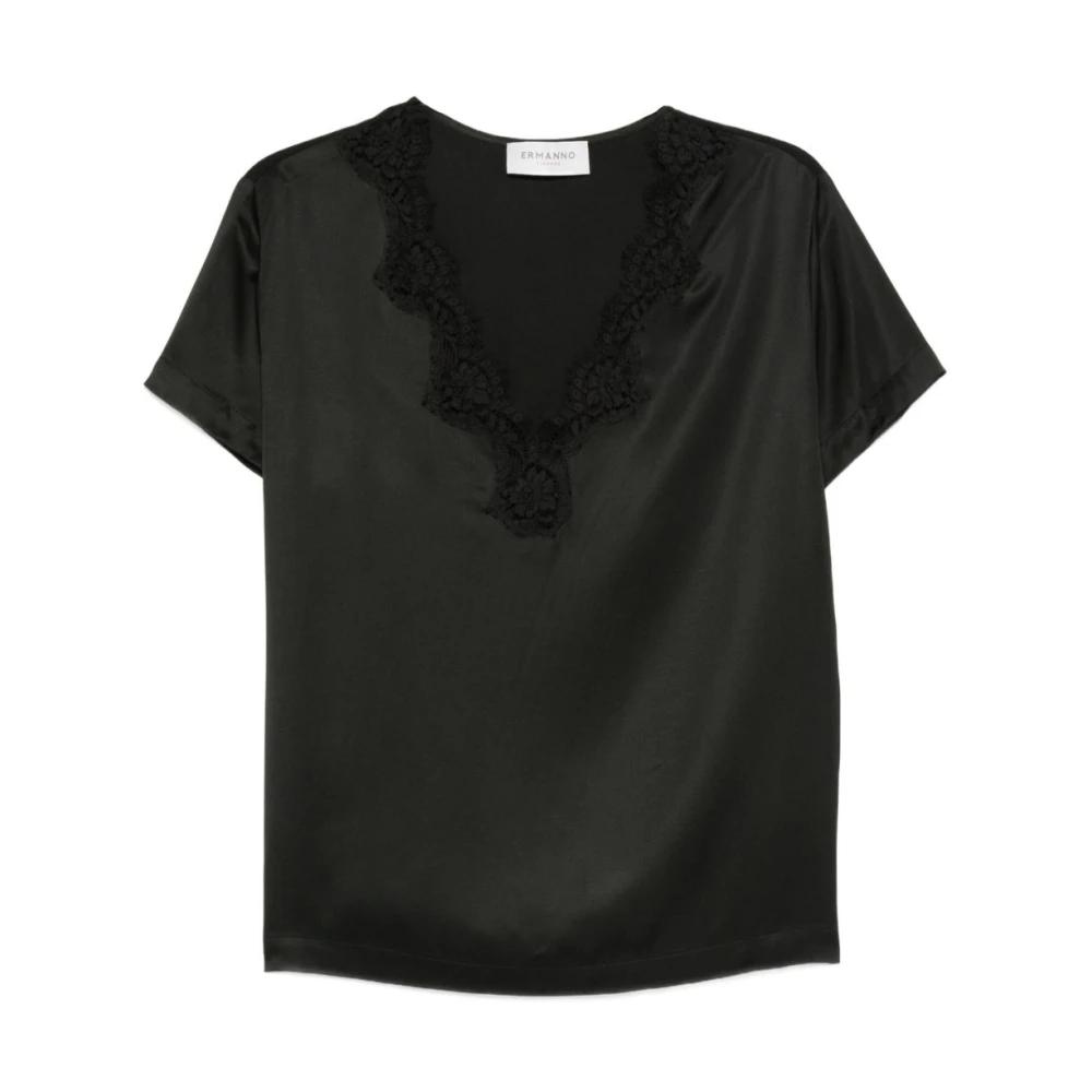 Tシャツ・カットソー ERMANNO SCERVINO Ermanno Scervino Printed Shirt 12789291BT_14_f.jpg