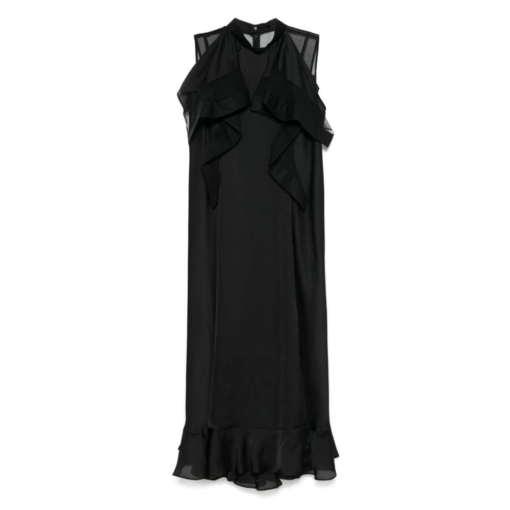 ワンピース SACAI Flounce dress Black sacai Dress black 1 | eBay