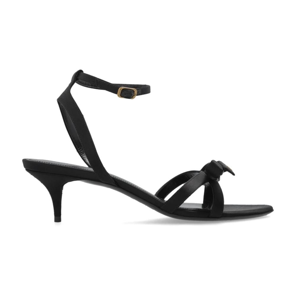 シューズ・サンダルその他 BALENCIAGA Woman Heeled sandals Black 742401WBET1 1000 Balenciaga women's Hourglass leather sandals - buy for