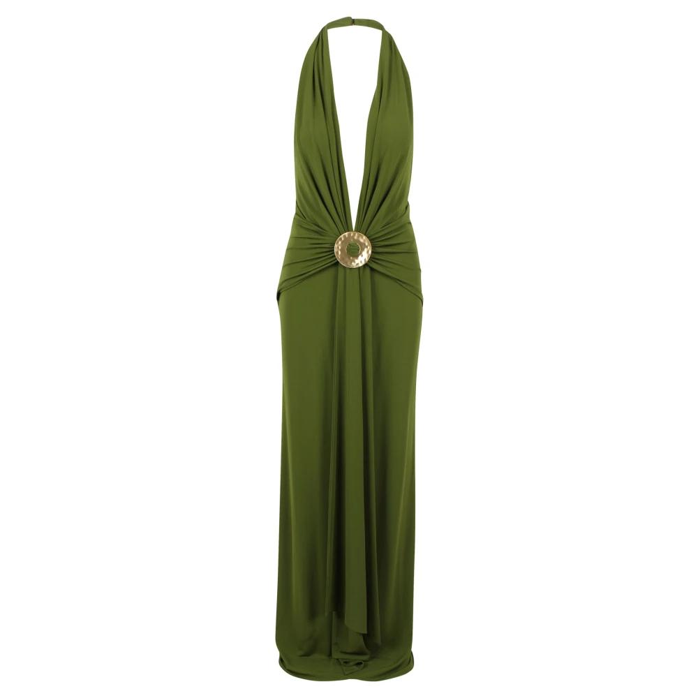 cult gaia muna dress green SITA GOWN