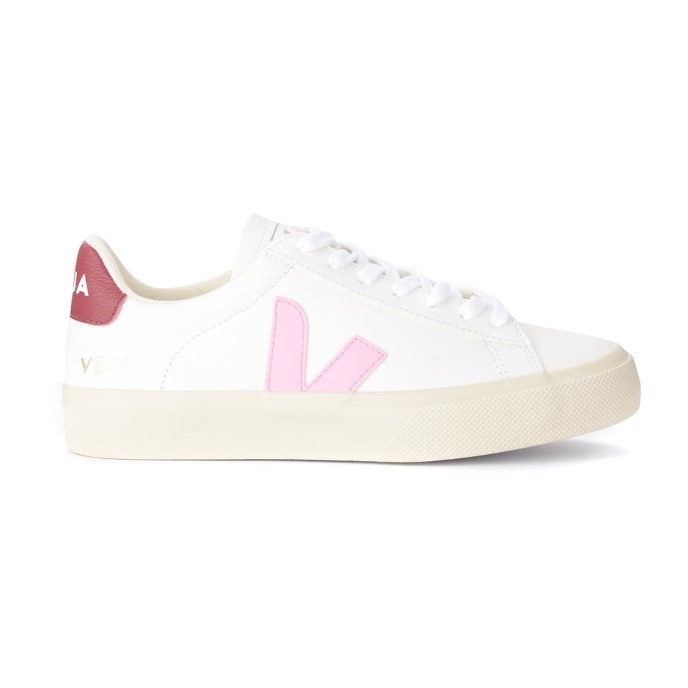 Veja Sneaker Easy Camp Logo in het Wit - Lyst