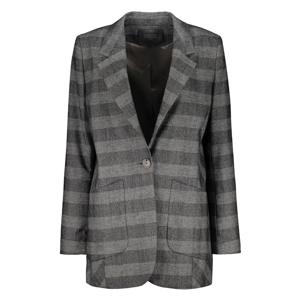 ボトムスその他 Lorena Antoniazzi Tailored Grey Blazer With Single Button Lorena Antoniazzi Blazers, sport coats and suit jackets for
