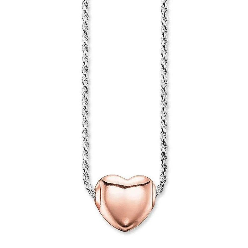 Thomas Sabo Collana Donna Basic, Argento Sterling 925, Catena, Modello KE1105-001-12-L50v - 4