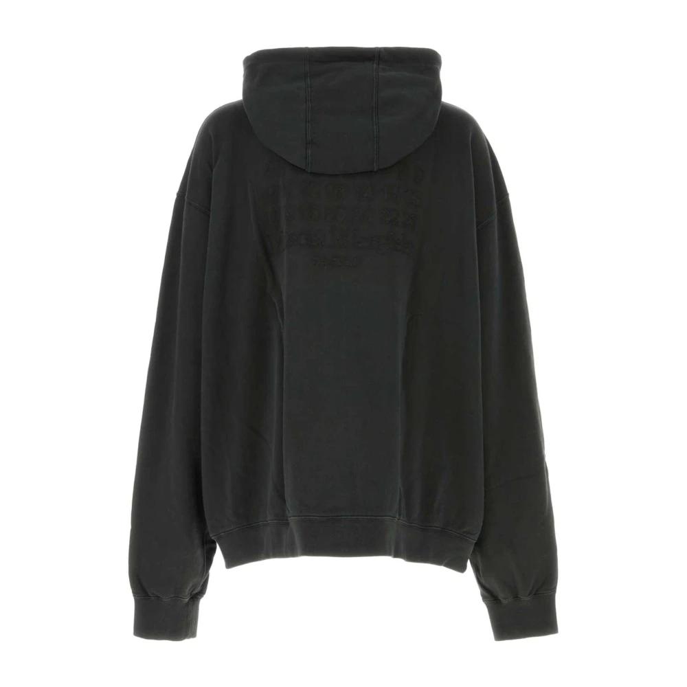 【23AW NEW】Maison Margiela_man / ジップアップ フーディ 23AW NEW】MM6_man / ジップアップ パーカー / Black (MM6