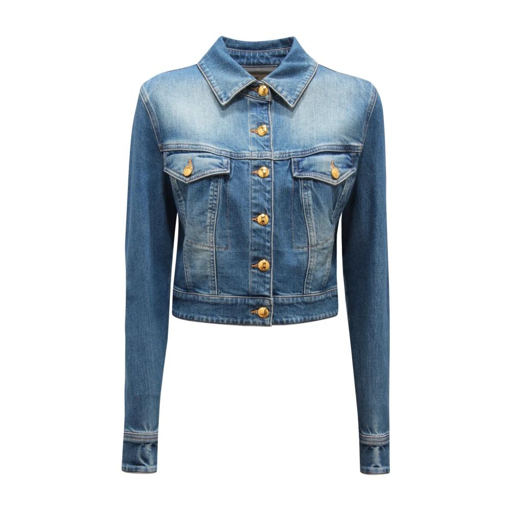 Elisabetta Franchi Jean and denim jackets for Women | Online Elisabetta Franchi Jean and denim jackets for Women | Online