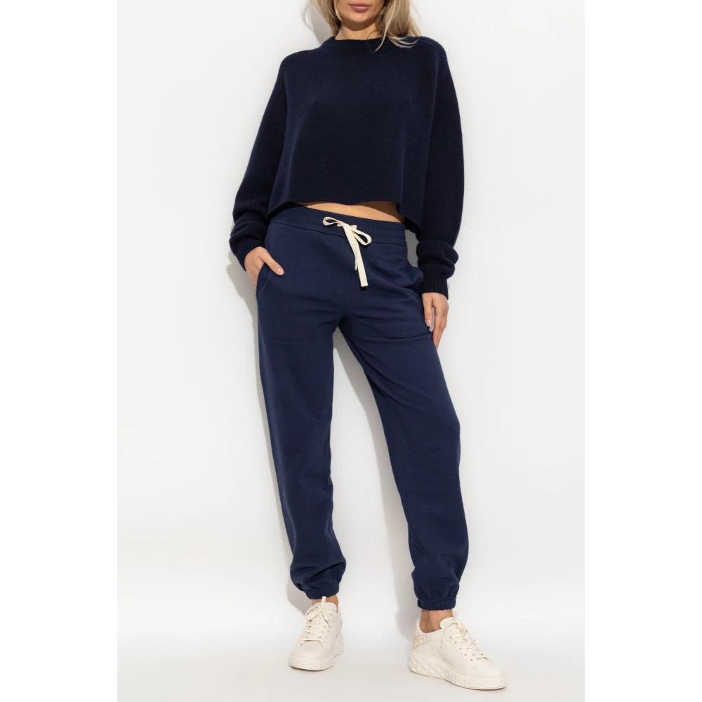 パンツ JIL SANDER NAVY BLUE COTTON JOGGERS Jil Sander Track pants and sweatpants for Women | Online