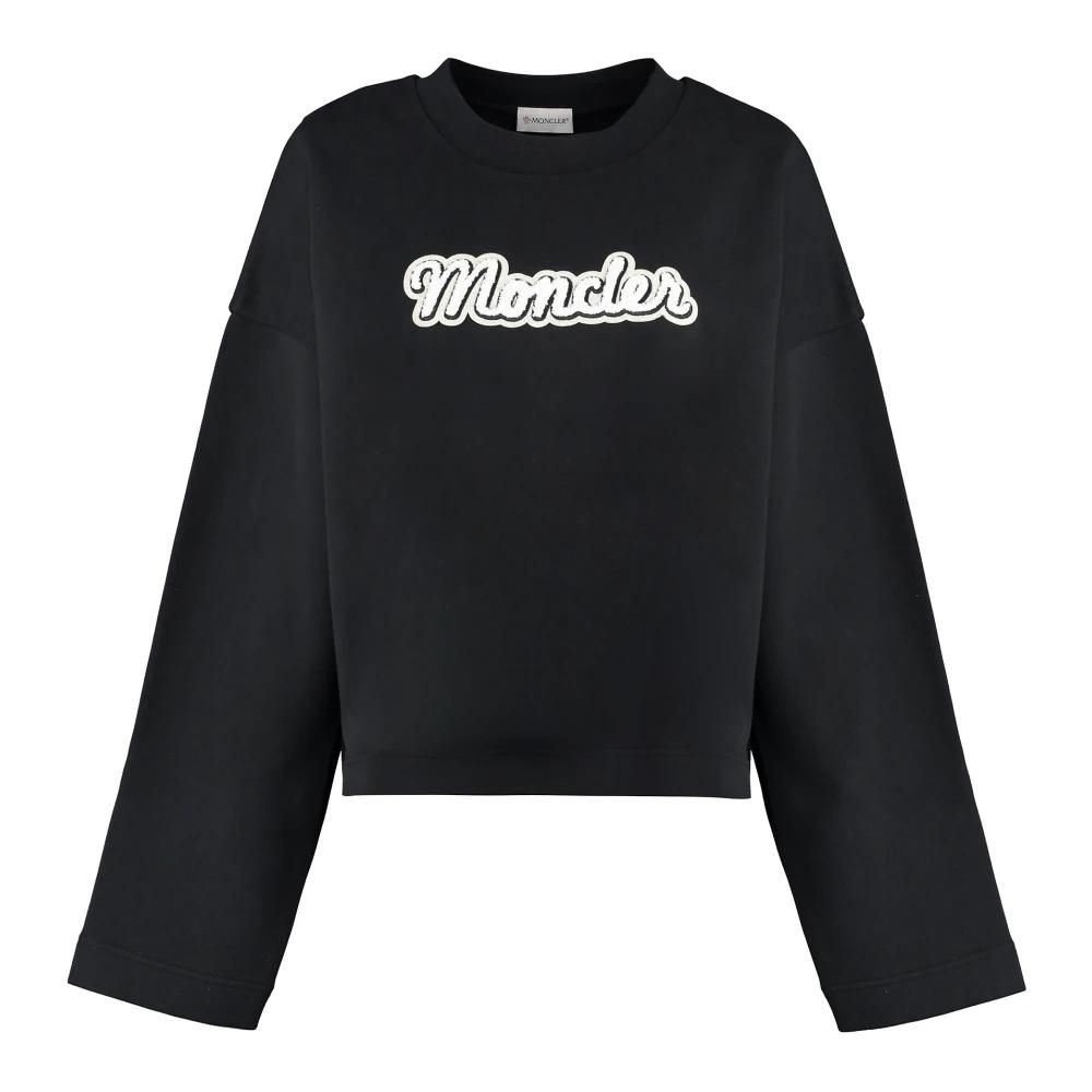 【関税/送料無料】MONCLER*Logo Long Sleeved Sweatshirt Moncler Sweatshirts for Men | Online Sale up to 41% off | Lyst