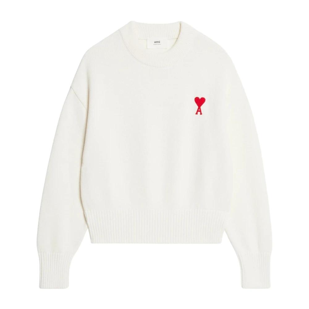 Ami Paris Sweaters in Weiß für Herren | Lyst DE