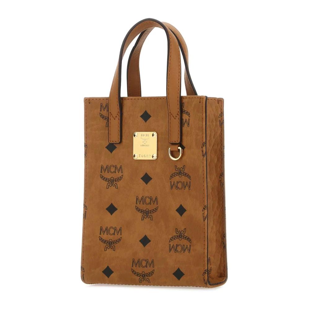 Mcm Purse Mcm Bag Uk Brown Mcm Shop MCM Tote Bags In Brown Lyst UK
