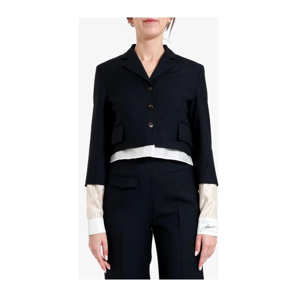Blue Erika Cavallini Semi Couture Jackets for Women | Lyst