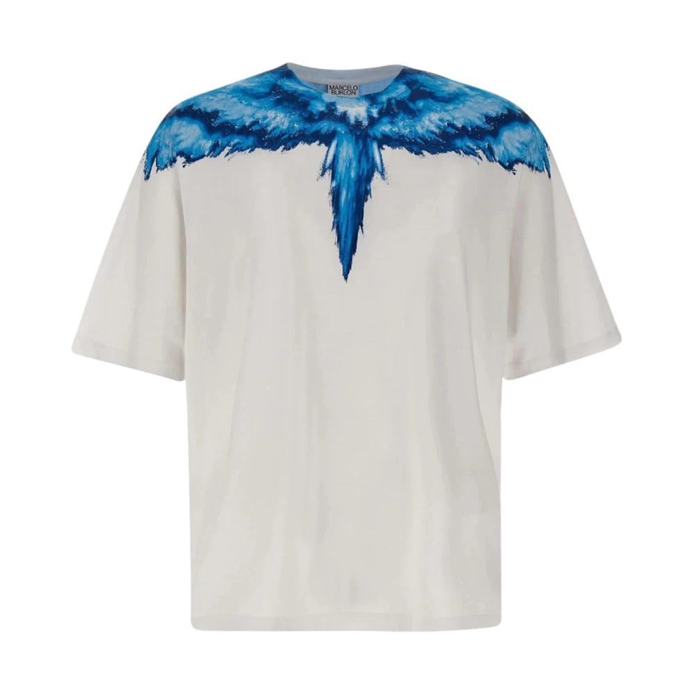Maglietta marcelo burlon bianca outlet
