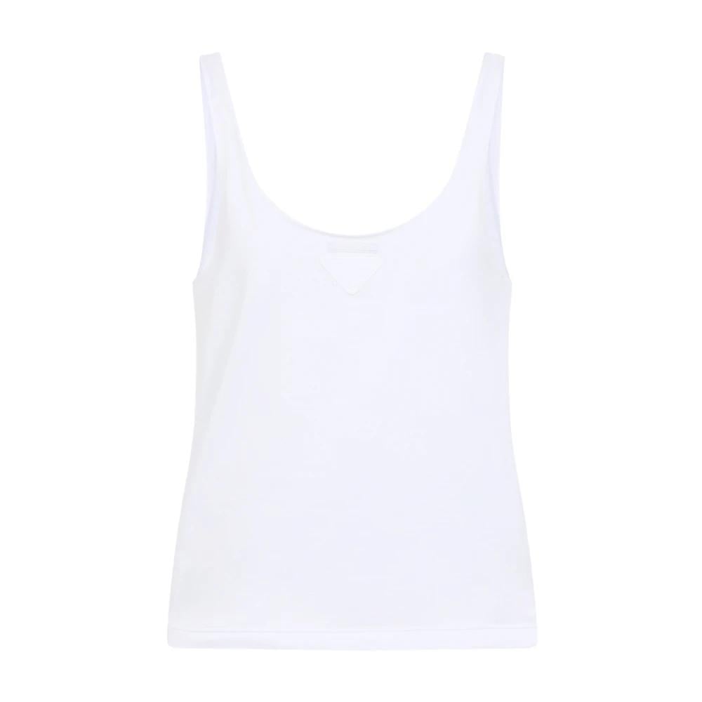 Women's Prada Sleeveless and tank tops | Lyst