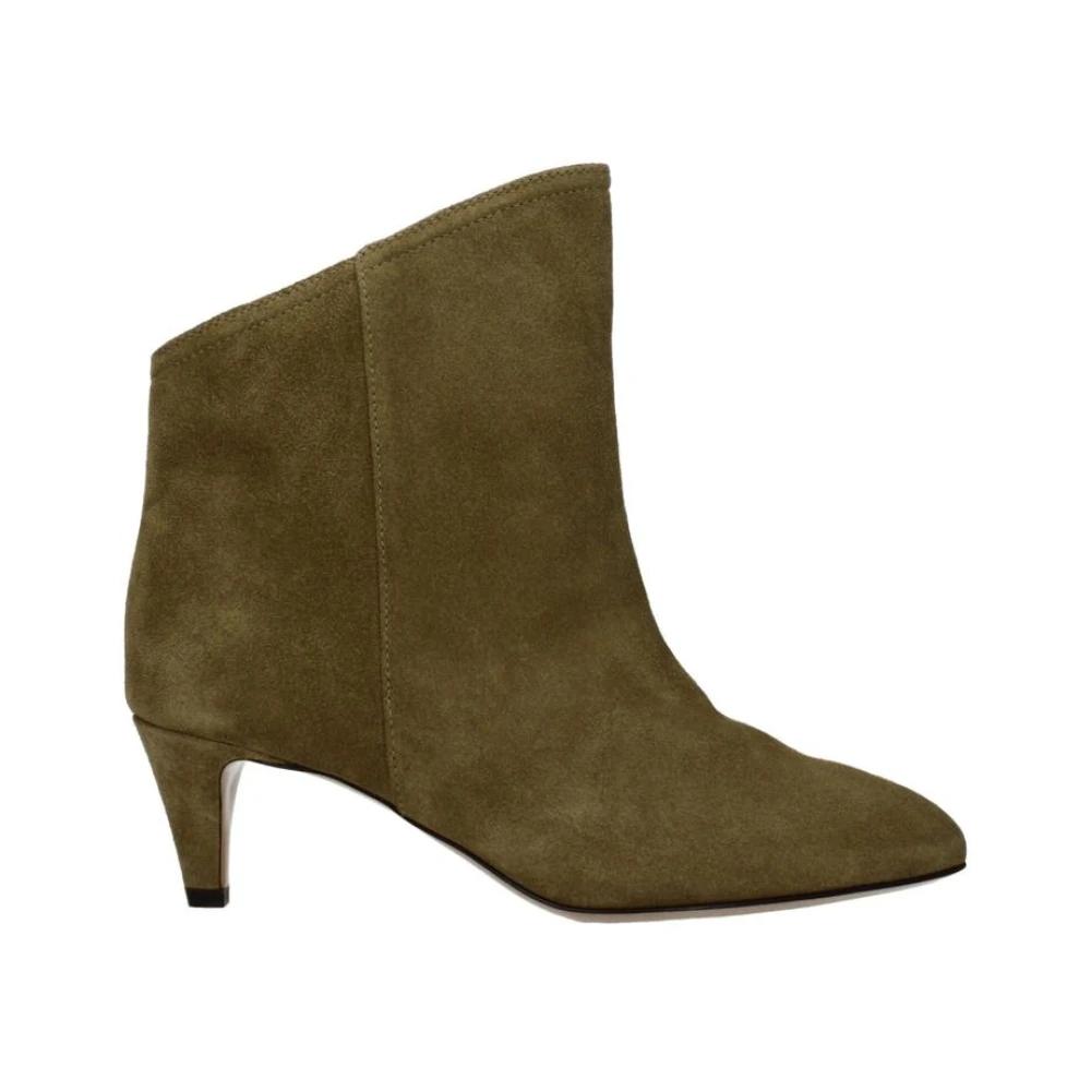 ショートブーツ・ブーティ Isabel Marant Edoa Suede Ankle Boots EDOA BOOTS Woman black | ISABEL MARANT Official online store