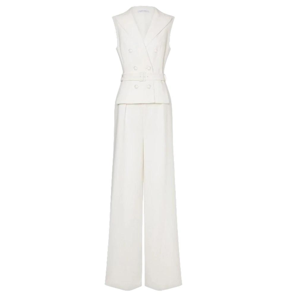 オールインワン・サロペット A FERRETTI Black acetate blend jumpsuit Alberta Ferretti Jumpsuits and Overalls - Dresses & Skirts