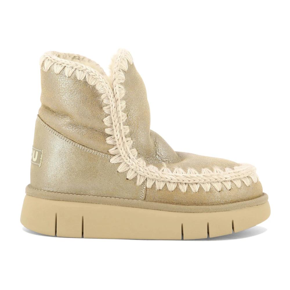 ミドルブーツ MOU Women Boots MUFW411001ACAM Beige Mou Boots for Women | Online Sale up to 60% off | Lyst