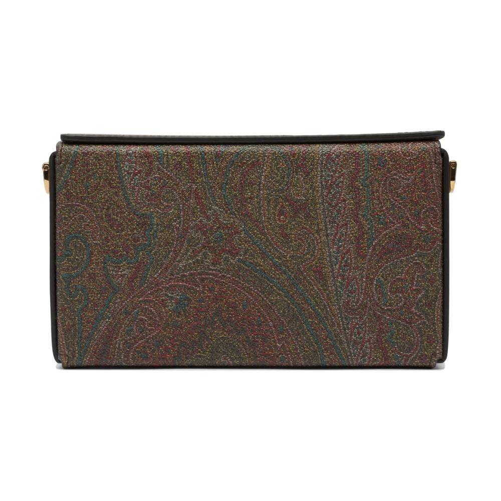 クラッチバッグ Etro Structured Leather Clutch Bag Women's Etro Clutch Bag | INTERVISTA