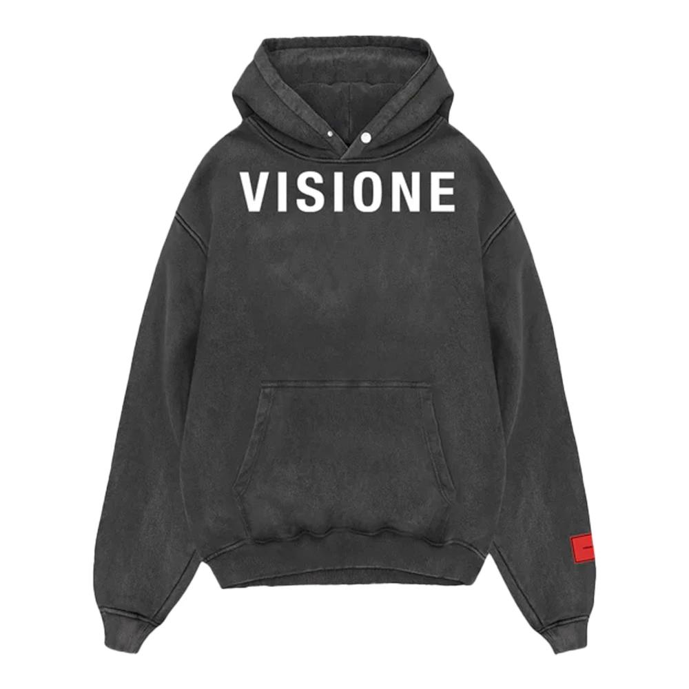 パーカー・フーディ VISION OF SUPER Men Hoodies VS01416 BLACK Black Vision Of Super Hoodies for Men | Online Sale up to 60% off