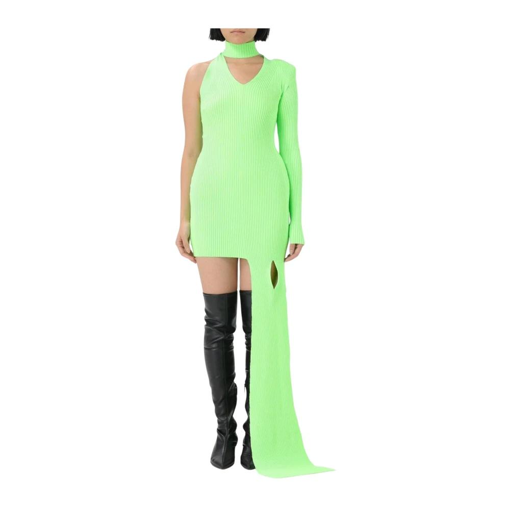 ワンピース DAVID KOMA Woman Dress Acid Green PF23DKKN20D NEON GREEN Green David Koma Dresses for Women | Lyst
