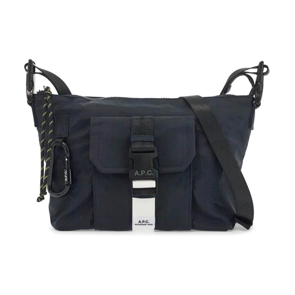 Blue A.P.C. Messenger bags for Men | Lyst