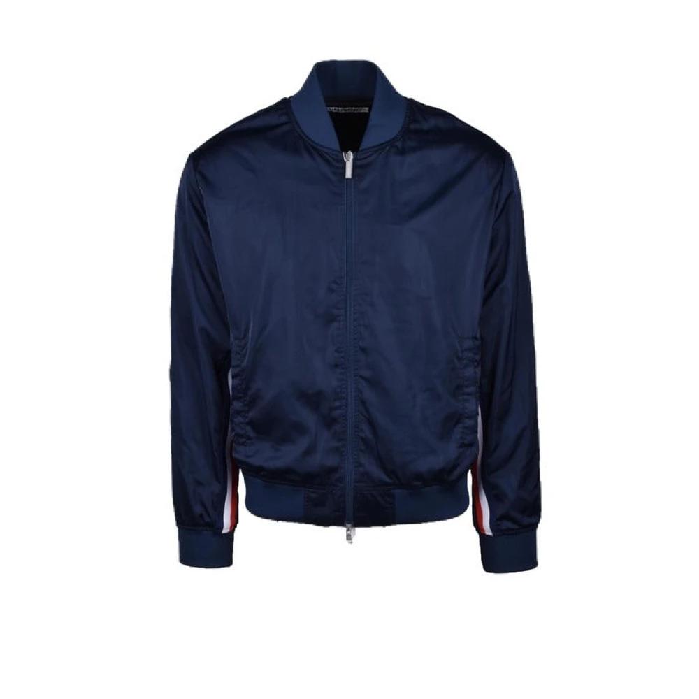 Bikkembergs Bomber Jackets in Blue for Men Lyst UK