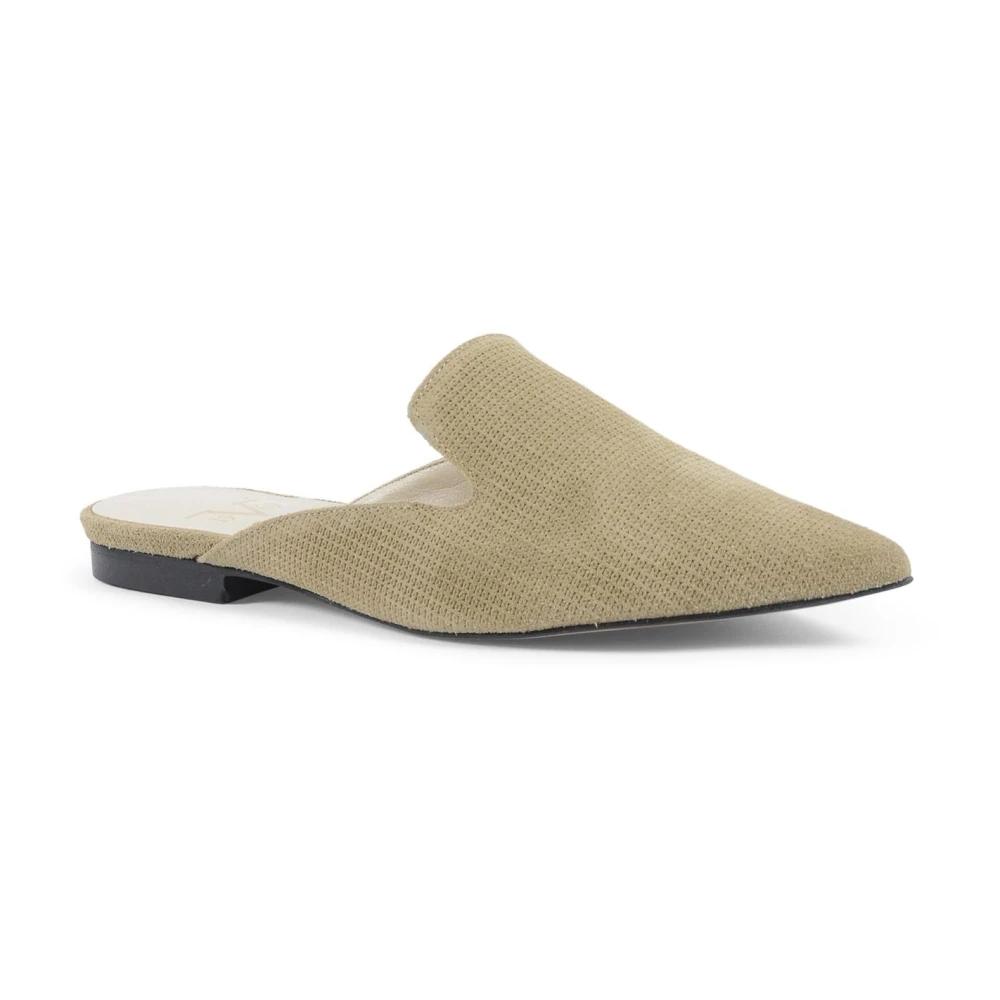 Sabot De Mujer 19V69 Italia – Piel 100%, Color Petróleo, Talla 38 EU, Suela Sintética